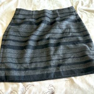 Stripes skirt.